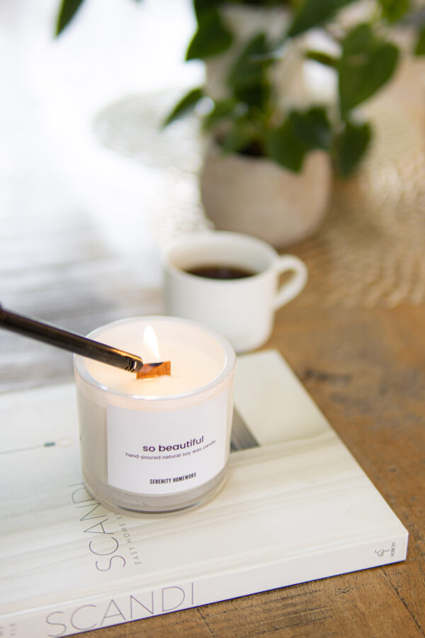 Scented Soy Wax Candle